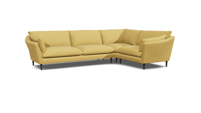 Fitzrovia Large Corner Sofa yellow - image 1