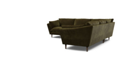 Fitzrovia Even Sided Corner Sofa green - thumbnail 1