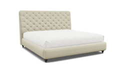 Windsor Emperor Size Bed white
