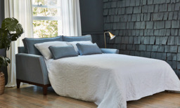 Teal Velvet 3 Seater Sofa - Modern Style Custom Sofa In Stain Resistant Velvet - Exmouth Range - thumbnail 3