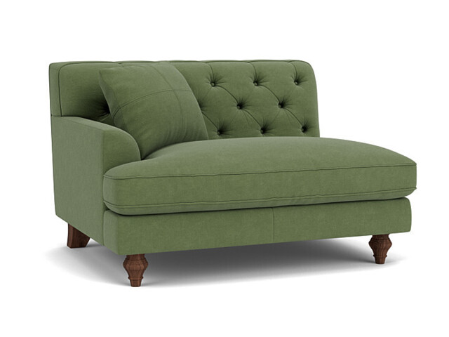 Charnwood Loveseat Unit 1 Arm  green - image 1