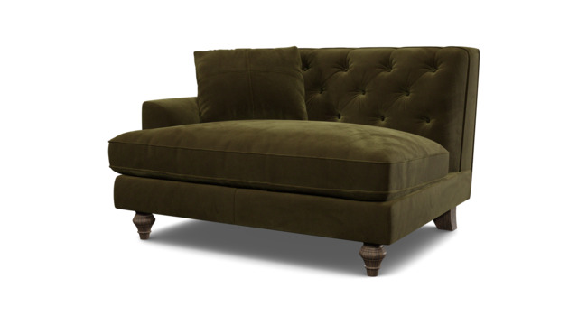 Charnwood Loveseat Unit 1 Arm green - image 1