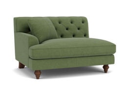 Charnwood Loveseat Unit 1 Arm  green - thumbnail 1