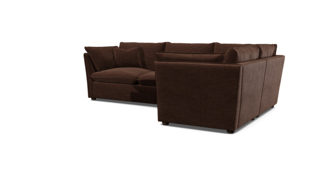 Bloomsbury Even Sided Corner Sofa brown - image 1