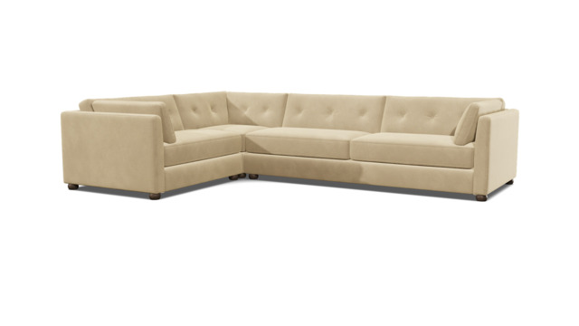 Camden Large Corner Sofa cream - image 1