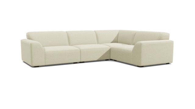 Dalston Medium Corner Sofa white - image 1