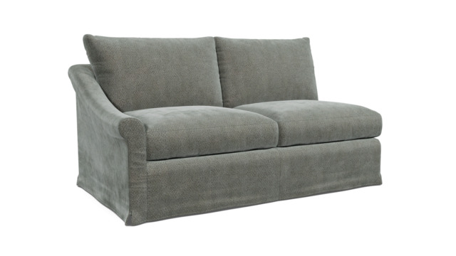 Hayling Loose Cover Medium Sofa 1 Arm grey - image 1