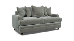 Streatham 2 Seater Scatter Back Sofa grey
