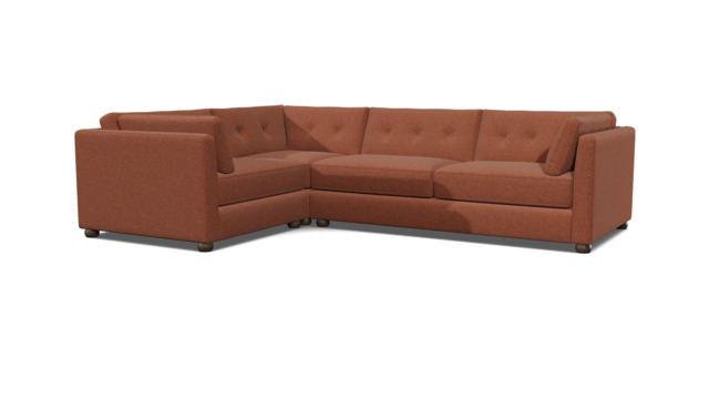 Camden Medium Corner Sofa red - image 1
