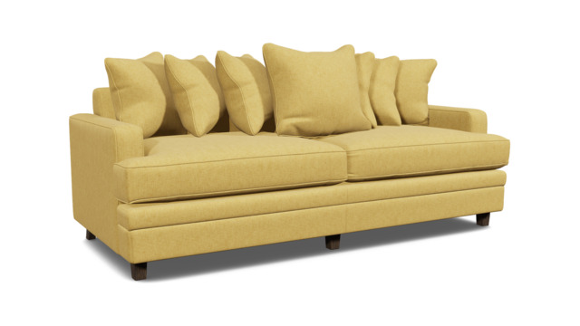 Streatham Scatter Back 3.5 Seater Sofa yellow - image 1