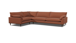 Soho Large Corner Sofa red