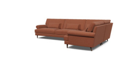 Knightsbridge Large Corner Sofa red