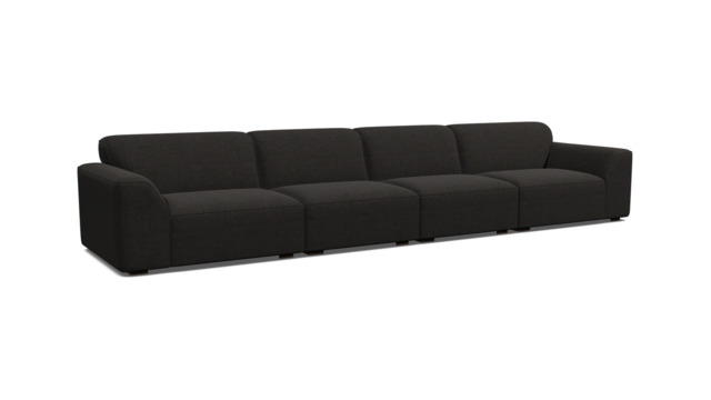 Dalston Extra Large Sofa black - image 1