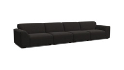Dalston Extra Large Sofa black