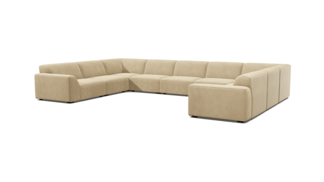 Dalston Extra Large U Shaped Sofa cream - image 1