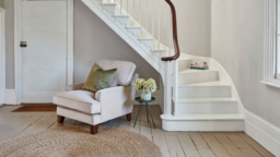 Red Velvet Armchair - Modern Accent Custom Arm Chair In Easy Clean Velvet - Whinfell Range - thumbnail 2