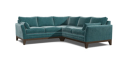 Exmouth 2 Seater Corner Sofa Bed teal
