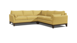 Exmouth 3 Seater Corner Sofa Bed yellow