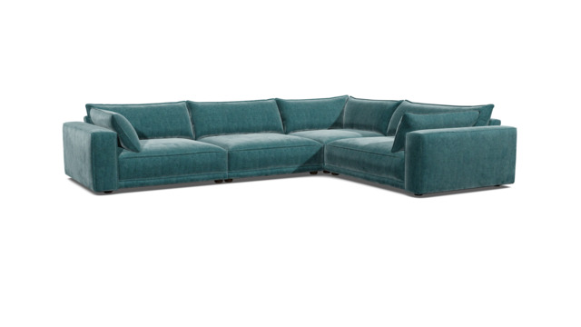 Wimbledon Large Corner Sofa teal - image 1