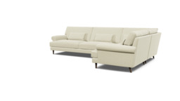 Knightsbridge Large Corner Sofa white - thumbnail 1