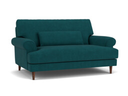 Knightsbridge Loveseat teal - thumbnail 1