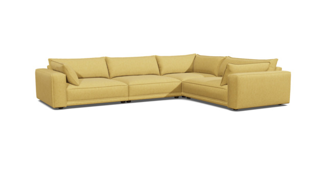 Wimbledon Large Corner Sofa yellow - image 1