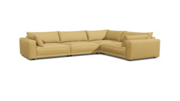 Wimbledon Large Corner Sofa yellow