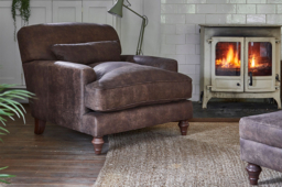 Yellow Velvet 2 Seater Sofa - Traditional Style Custom Sofa In Stain Resistant Velvet - Galloway Range - thumbnail 7