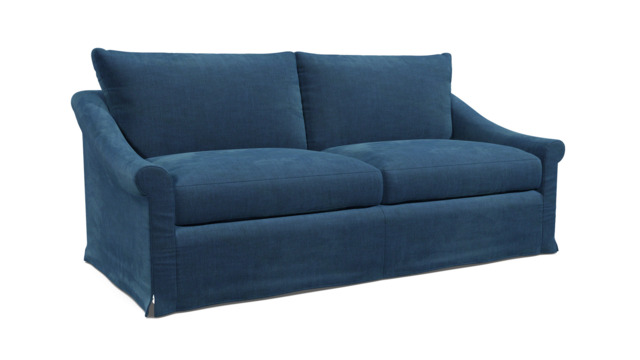 Hayling Loose Cover Large Sofa blue - image 1