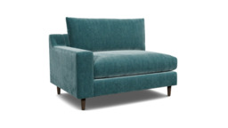 Weybridge Loveseat 1 Arm Sofa Sofa teal