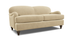 Cream Fabric 3.5 Seater Sofa - Traditional Style Custom Sofa - Lincoln Range - thumbnail 1