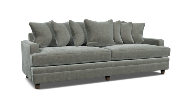 Streatham Scatter Back 4 Seater Sofa Bed grey - image 1