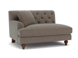 Charnwood Loveseat Unit 1 Arm  brown