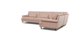 Knightsbridge Large Corner Sofa pink