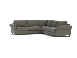 Kendal 3.5 Seater Corner Sofa Bed grey - thumbnail 1