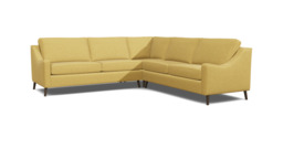 Weymouth 3.5 Seater Corner Sofa Bed yellow - thumbnail 1