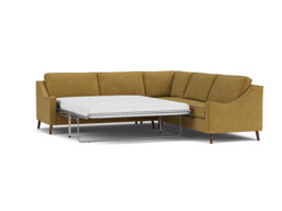Weymouth 3.5 Seater Corner Sofa Bed yellow