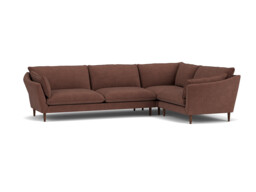 Fitzrovia Large Corner Sofa purple