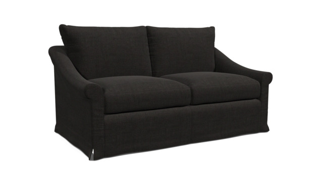 Hayling Loose Cover Medium Sofa black - image 1