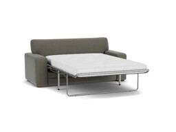 Grey Fabric 3 Seater Sofabed - Modern Fold Out Custom Sofa Bed In Easy Clean Fabric - Sloane Range