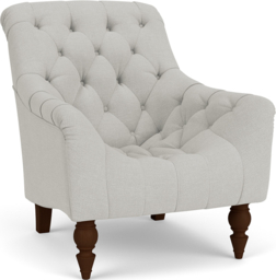 Pink Velvet Armchair - Traditional Accent Custom Arm Chair In Stain Resistant Velvet - Liskeard Range - thumbnail 2