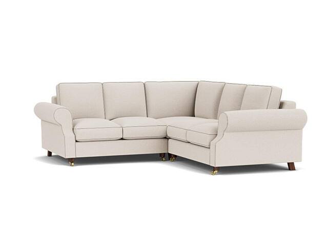 Kendal 2 Seater Corner Sofa Bed cream - image 1