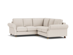 Kendal 2 Seater Corner Sofa Bed cream - thumbnail 1