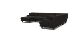 Charnwood U-Shape Sofa black - thumbnail 1