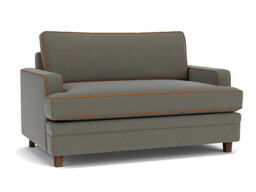 Streatham Loveseat Sofa grey - thumbnail 1