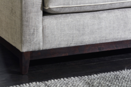 Cream Fabric 4 Seater Right Corner Sofa - Modern Style Custom Sofa - Darwin Range - thumbnail 7