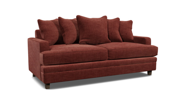 Streatham 3 Seater Scatter Back Sofa Bed purple - image 1
