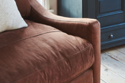Cream Fabric 2 Seater Sofa - Modern Style Custom Sofa Settee - Weymouth Range - thumbnail 7