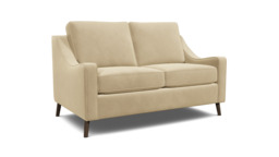 Cream Fabric 2 Seater Sofa - Modern Style Custom Sofa Settee - Weymouth Range
