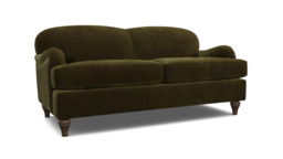 Green Linen 3.5 Seater Sofabed - Traditional Fold Out Custom Sofa Bed - Lincoln Range